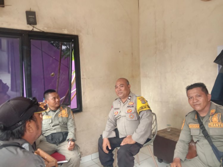 Sambang Kantor Trantib: Polsek Cikupa Tingkatkan Sinergi Demi Kamtibmas Kondusif