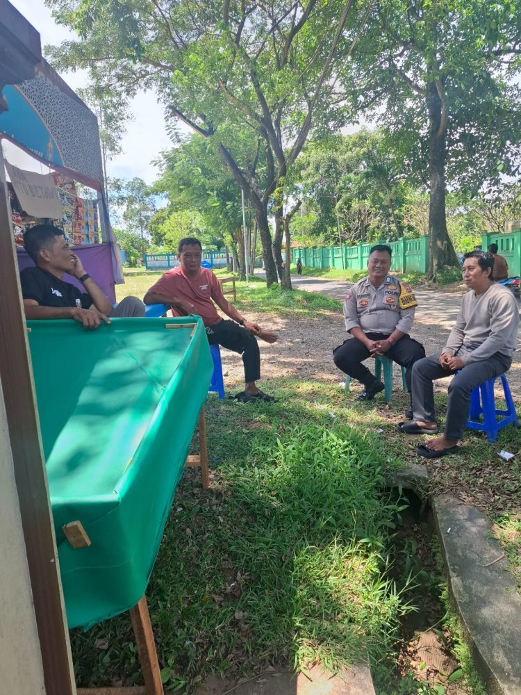Silaturahmi Bhabinkamtibmas Ciptakan Kedekatan dengan Warga Desa Talaga