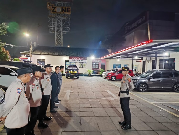 Polsek Cikupa Gencarkan Patroli Dini Hari untuk Antisipasi Gangguan Kamtibmas