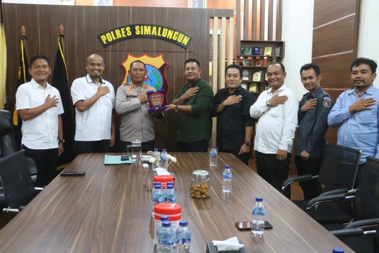 Kapolres Simalungun Terima Kunjungan Silaturahmi Bawaslu Kabupaten Simalungun