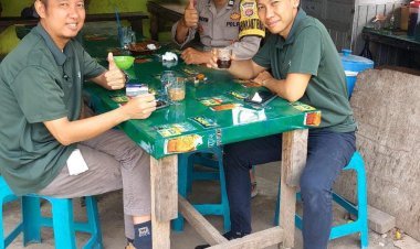 Bhabinkamtibmas Sambangi Warga di Sukadamai, Pererat Hubungan dan Sampaikan Himbauan Kamtibmas