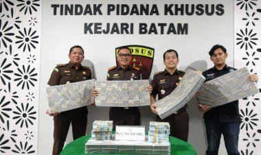 Terdakwa Syahrul Titip Uang Pengganti Rp7,05 Miliar di Kejari Batam, Terkait Kasus Korupsi PNBP Pelabuhan