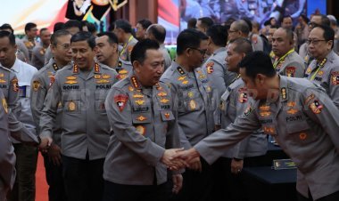 Wadankorbrimob Polri Hadiri Penutupan Rakernis Gabungan SSDM dan Slog Polri T.A. 2025