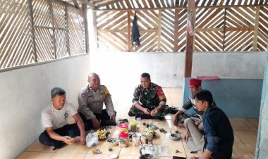 Silaturahmi Bhabinkamtibmas Desa Budimulya, Wujudkan Keamanan Lewat Komunikasi Langsung