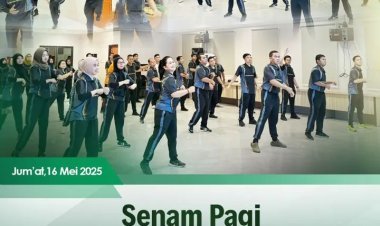 Jumat Ceria: Senam Pagi Rutin Warnai Aktivitas Kejari Batam