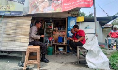 Kunjungan Bhabinkamtibmas di Cibadak, Warga Sampaikan Aspirasi