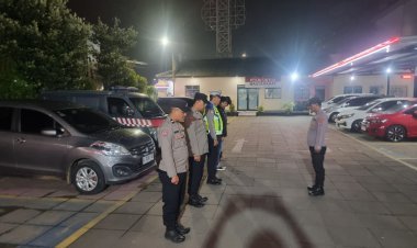 Polsek Cikupa Gelar Apel dan Patroli Malam untuk Antisipasi Gangguan Kamtibmas