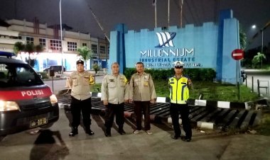 Polsek Cikupa Gelar Patroli Dini Hari, Antisipasi Gangguan Kamtibmas