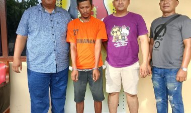 Polres Simalungun Tangkap Pelaku Pencurian Cat Senilai Jutaan Rupiah Di Panglong Sakhi