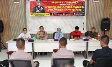 Polsek Tigaraksa Gelar Jum’at Curhat, Wadah Aspirasi dan Kolaborasi dengan Masyarakat
