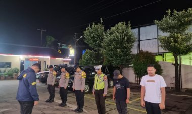 Polsek Cikupa Gelar Apel Ops Cipkon dan Patroli Malam Antisipasi Gangguan Kamtibmas