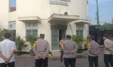 Apel Pagi Dipimpin AIPDA M. N. Firdaus, Polsek Cikupa Laksanakan Kegiatan Rutin dan Pengecekan Tahanan