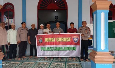 Sat Binmas Polres Simalungun Gelar Jumat Curhat Tingkatkan Sinergitas Dengan Masyarakat