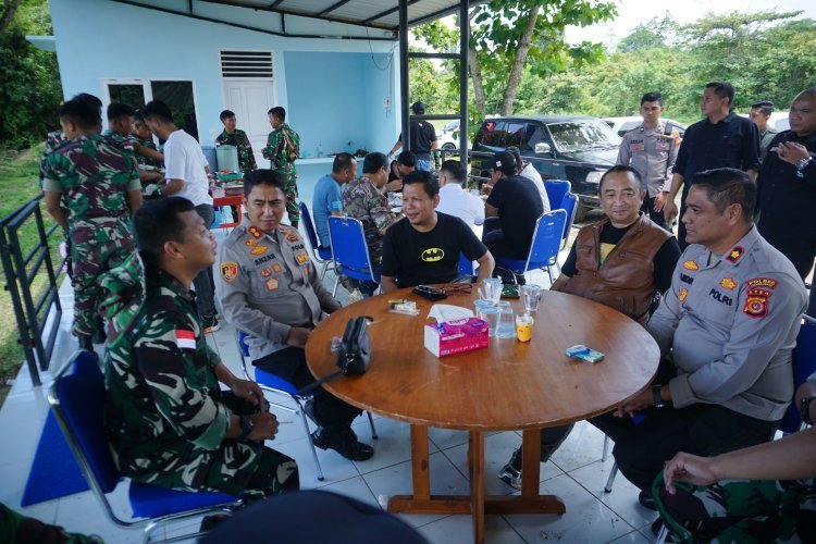 Kapolres Lhokseumawe Silaturahmi ke Sat Radar 231, Pererat Sinergi TNI-Polri