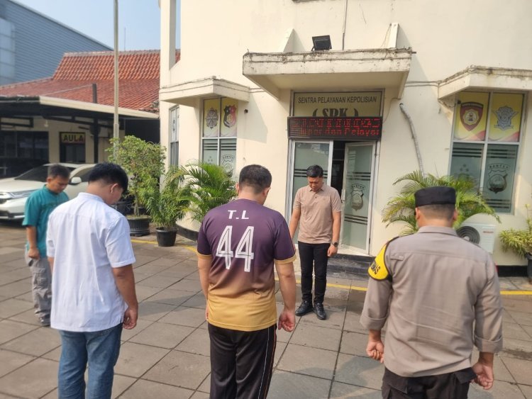 Apel Pagi Polsek Cikupa Dipimpin Kanit Reskrim, Dilanjutkan Pengecekan Tahanan