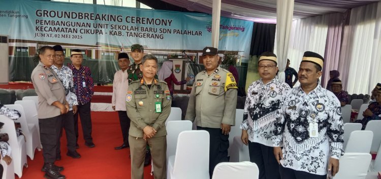 Peringatan Hari Pendidikan Nasional dan Groundbreaking SDN Baru di Kecamatan Cikupa