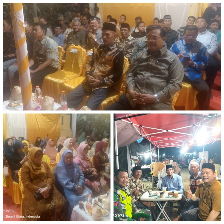 Ribuan Warga Padati Puncak Pesta Rakyat HUT Aceh Singkil ke-26 di GOR Kasim Tagok