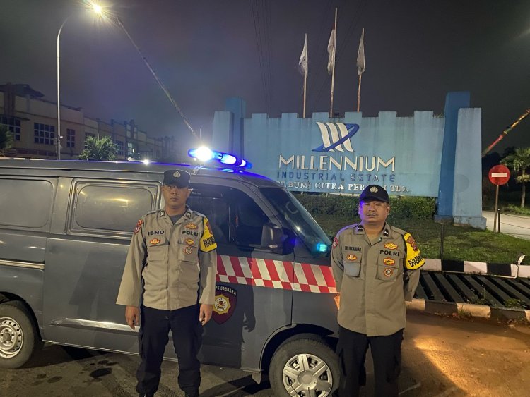Polsek Cikupa Gelar Ops Cipkon Malam Hari, Sasar Lokasi Rawan dan Keramaian