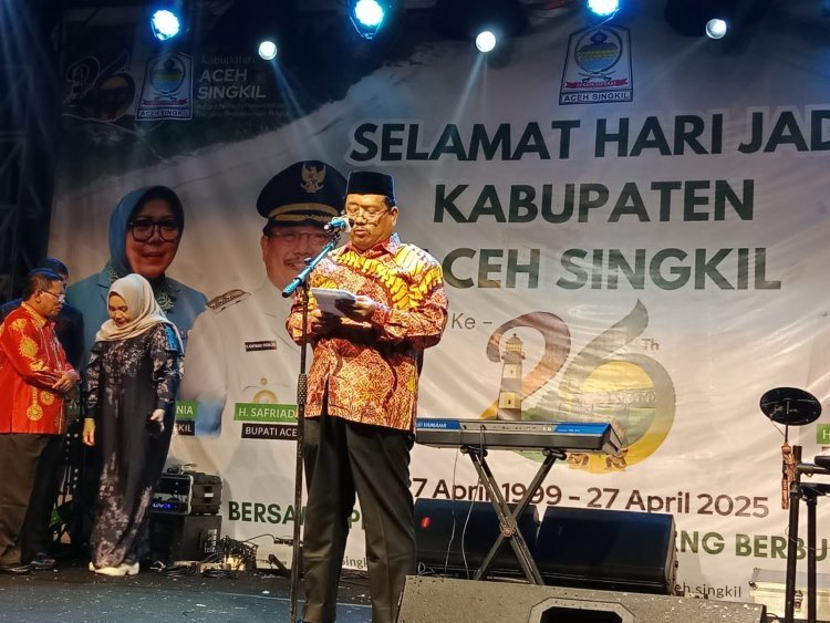 Pesta Kesenian Rakyat dan Bazar Pasar Murah Aceh Singkil Resmi Ditutup
