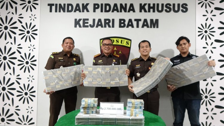 Terdakwa Syahrul Titip Uang Pengganti Rp7,05 Miliar di Kejari Batam, Terkait Kasus Korupsi PNBP Pelabuhan