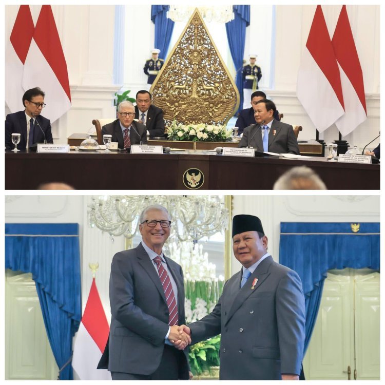Kunjungan Bersejarah: Presiden Prabowo Terima Bill Gates, Tinjau Program Gizi Anak Sekolah