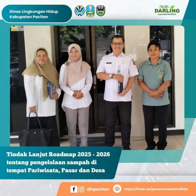 Koordinasi Lintas Dinas Pacitan Dorong Akselerasi Roadmap Pengelolaan Sampah 2025–2026 Pacitan