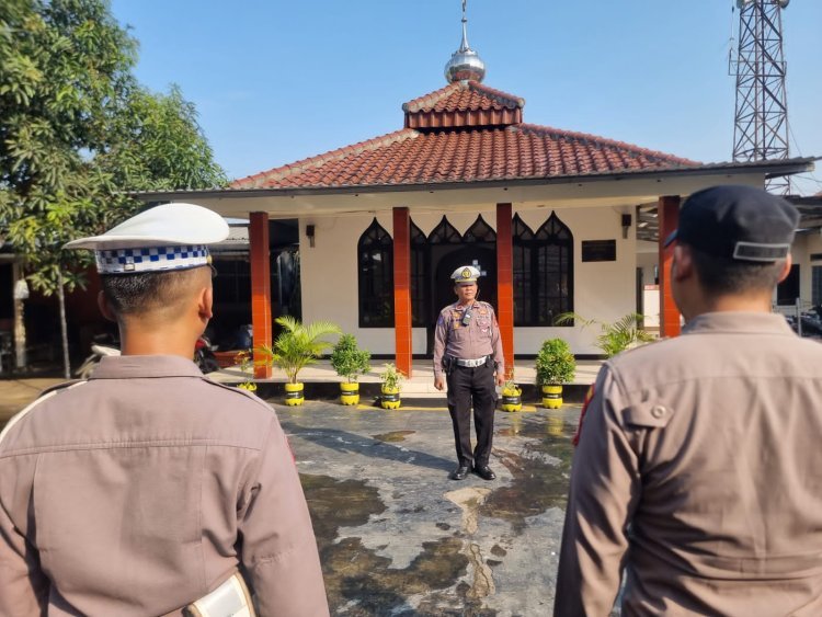 Apel Pagi Polsek Cikupa Dipimpin Kanit Lantas IPTU Udi Muhdi