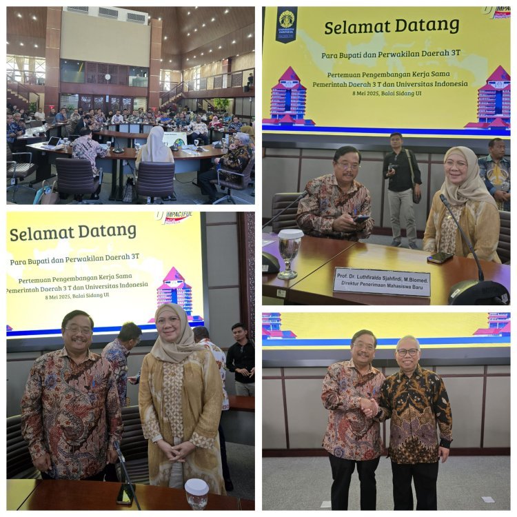 UI Undang Para Bupati Daerah 3T, Bupati Aceh Singkil Harap Anak-Anak Daerah Bisa Kuliah di Kampus Ternama