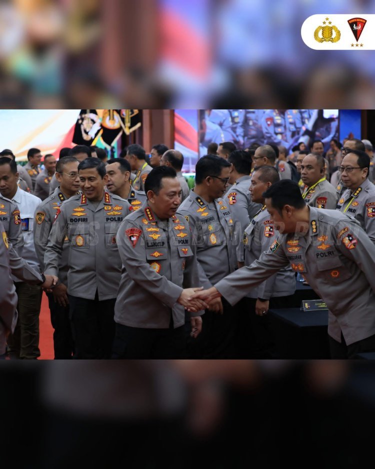 Wadankorbrimob Polri Hadiri Penutupan Rakernis Gabungan SSDM dan Slog Polri T.A. 2025
