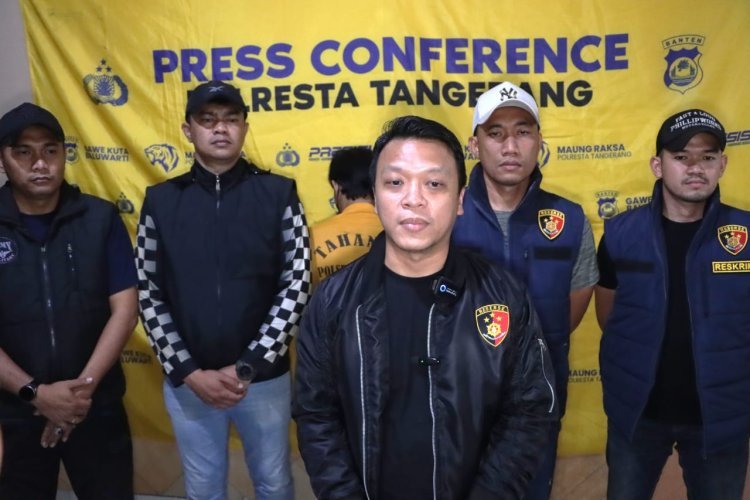Kurang dari 24 Jam, Sat Reskrim Polresta Tangerang Berhasil Tangkap Pelaku Pengrusakan Bus Primajasa