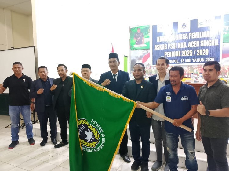Kongres Pemilihan ASKAB PSSI Aceh Singkil 2025–2029 Sukses Digelar, Hamdi Kembali Nahkodai Sepak Bola Daerah