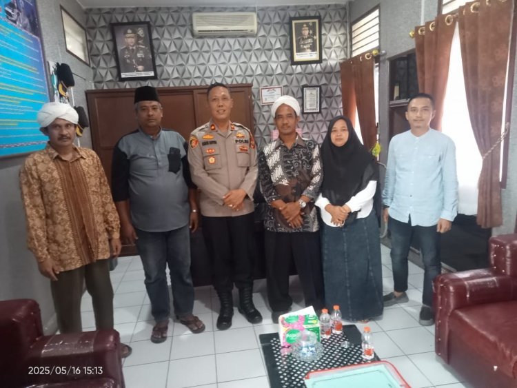 Tokoh Agama Apresiasi Polres Simalungun dalam Memberantas Premanisme, Silaturahmi dengan Kapolsek Tanah Jawa