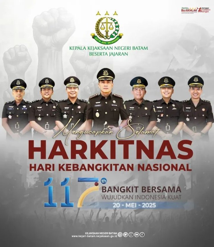Semangat HARKITNAS 2025, Kejari Batam Teguhkan Komitmen Bangkit Bersama