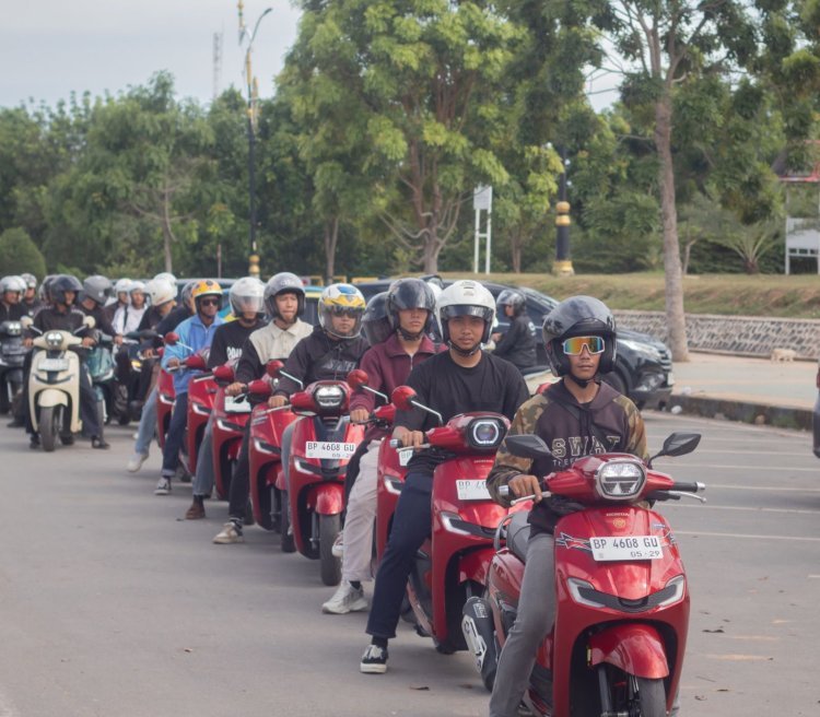 Keseruan Bikers Honda Kepri di Event Stylovers dan Scoopy Velocreativity: Kreatif, Kompak, dan Penuh Warna