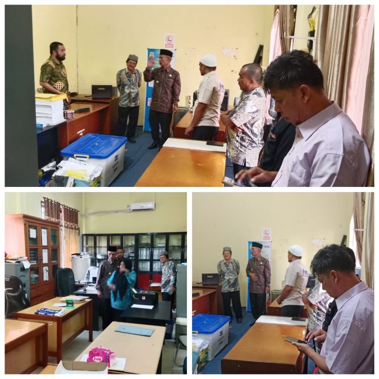 Wakil Bupati Aceh Singkil Sidak Lagi, Temukan Banyak ASN Masuk Kerja Tidak Tepat Waktu