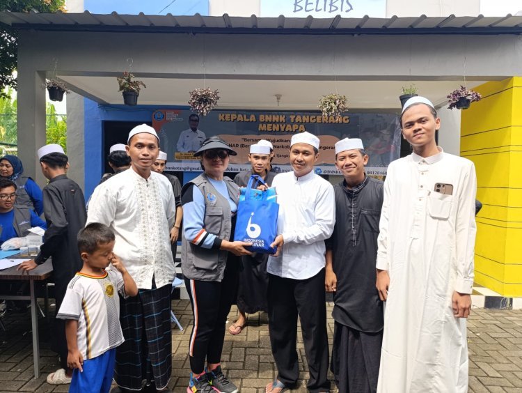Kepala BNNK Tangerang Menyapa Warga Poris Plawad, Ajak Perangi Narkoba