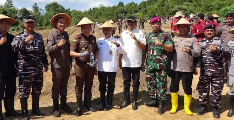 Kejaksaan Tanam Jagung di Rempang Cate, Dorong Ketahanan Pangan Lewat Program Jaksa Mandiri Pangan