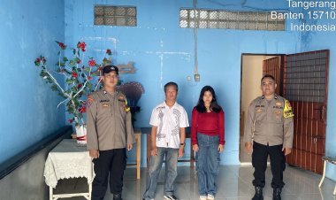 Polsek Cikupa Amankan Ibadah Minggu di Sejumlah Gereja, Pastikan Keamanan dan Ketertiban Jemaat