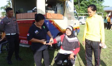 Sat Lantas Polres Simalungun Gelar Car Free Day dengan Layanan Kesehatan dan SIM Keliling