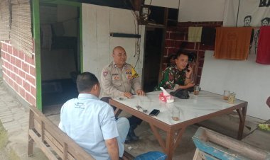 Sambang Tokoh Pemuda, Polsek Cikupa Jalin Silaturahmi dan Harkamtibmas