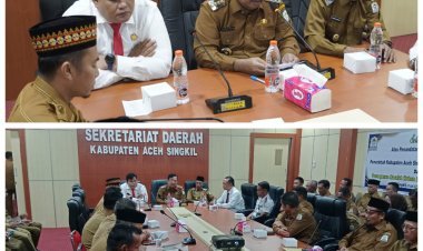 Pemkab Aceh Singkil dan Kejari Teken Kesepakatan Penanganan Hukum Perdata dan TUN