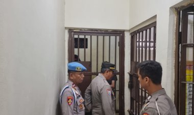 Apel Pagi Polsek Cikupa Dipimpin Waka Polsek AKP Joko Pamungkas