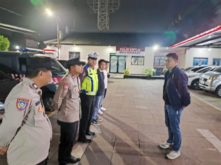 Polsek Cikupa Gelar Apel dan Patroli Malam, Antisipasi 3C, Geng Motor, dan Tawuran