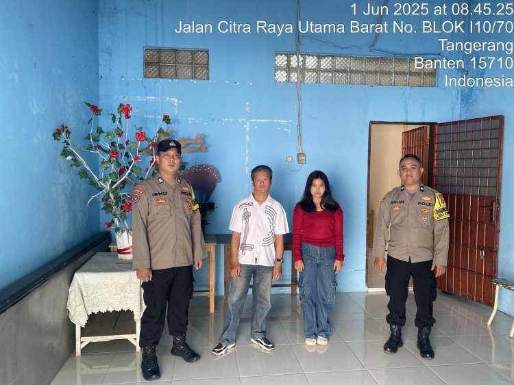 Polsek Cikupa Amankan Ibadah Minggu di Sejumlah Gereja, Pastikan Keamanan dan Ketertiban Jemaat