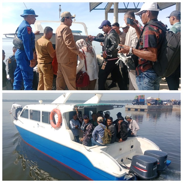Rombongan DPR-RI dan DPD-RI Bersama Forkopimda Tinjau Empat Pulau yang Ditetapkan Masuk Wilayah Sumut