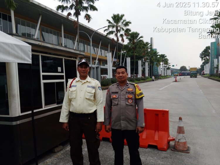 Perkuat Sinergi Keamanan, Bhabinkamtibmas Bitung Jaya Temui Satpam Kawasan Griya Idola