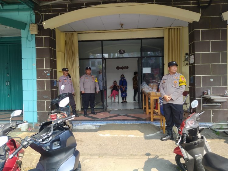 Polsek Cikupa Amankan Kegiatan Ibadah Minggu di Sejumlah Gereja Wilayah Hukum Cikupa