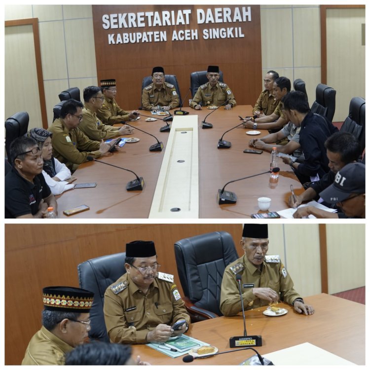 Bupati Aceh Singkil Ajak Media Bersatu Bangun Daerah: Saatnya Tinggalkan Sekat Pilkada