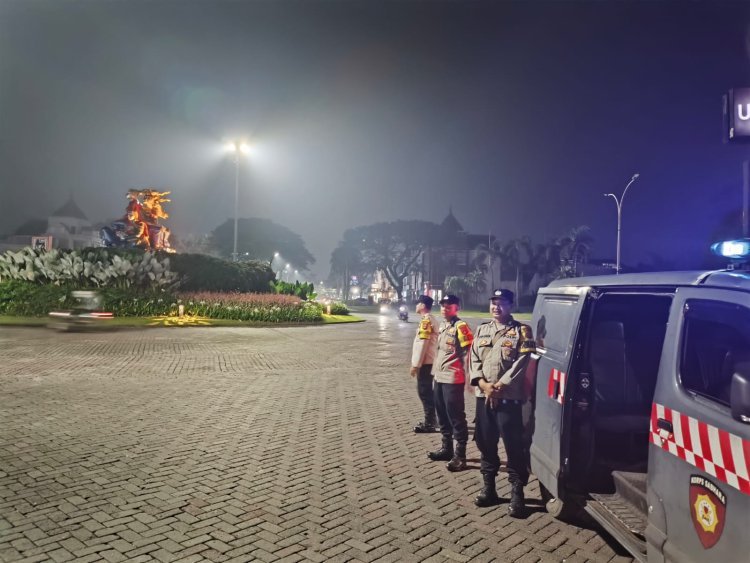 Polsek Cikupa Gelar Patroli Malam Ops Cipkon di Titik Rawan Kriminalitas