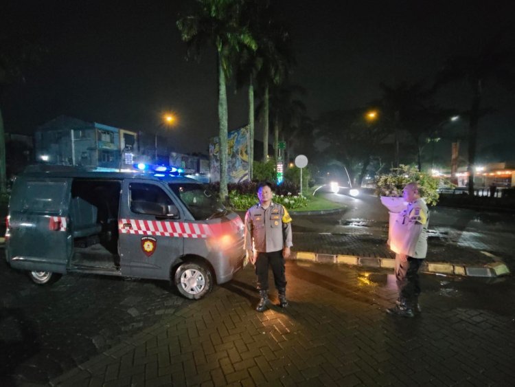 Polsek Cikupa Gelar Patroli Cipkon Malam Hari untuk Cegah Gangguan Kamtibmas